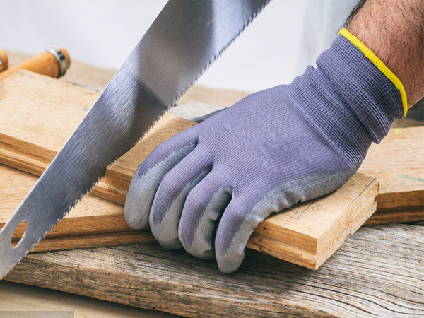 Sarung tangan berlapis nitril, sarung tangan kerja ketangkasan tinggi