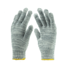 7/10 Gauge Gery Cotton Blended Knit Sarung tangan
